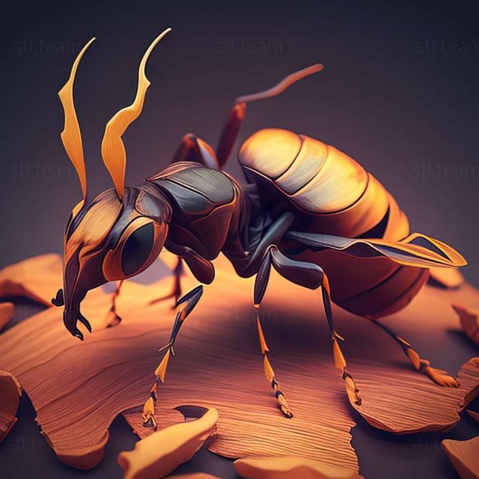 3D model Camponotus fedtschenkoi (STL)
